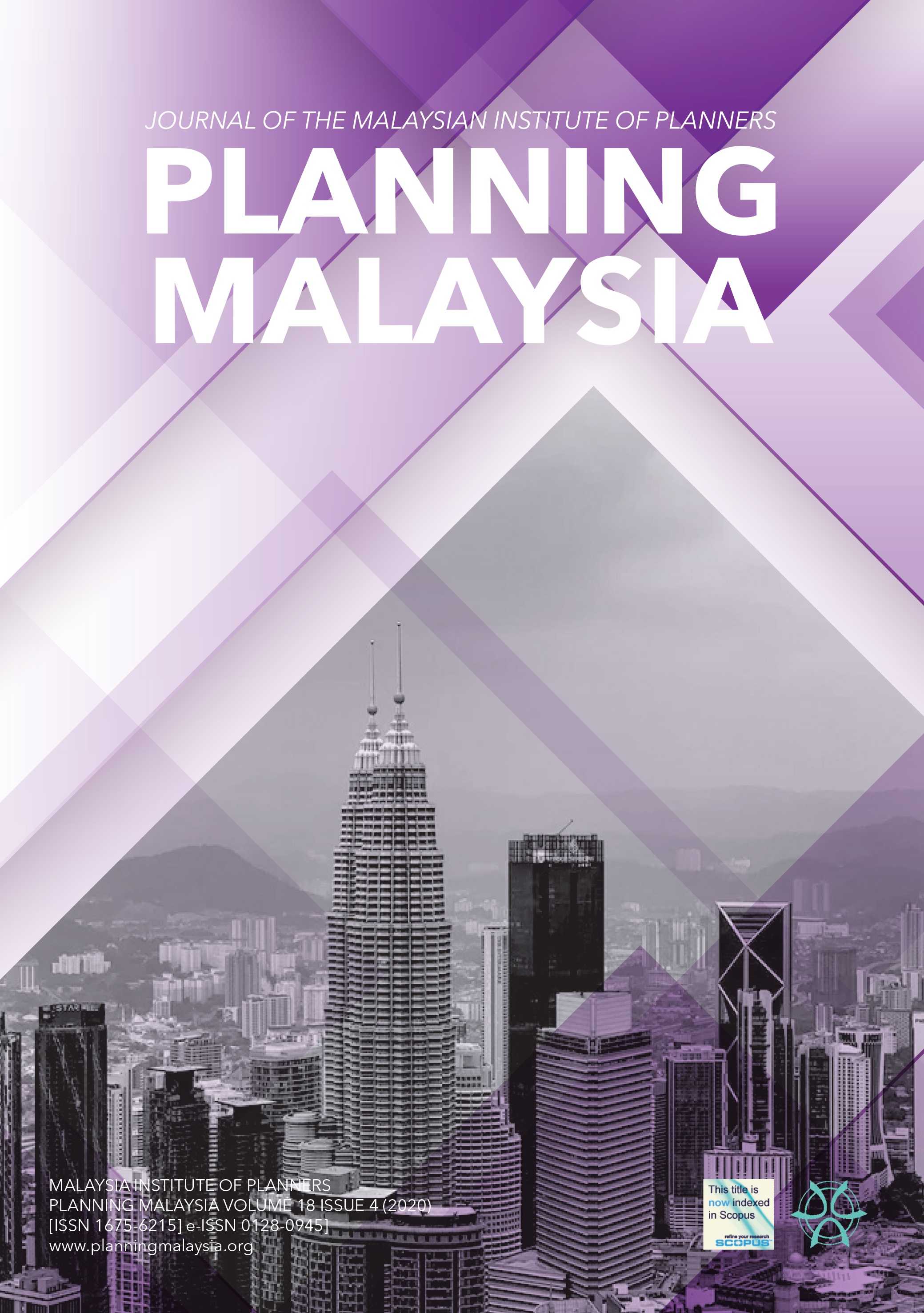 					View Vol. 18 (2020): PLANNING MALAYSIA JOURNAL : Volume 18, Issue 4, 2020
				