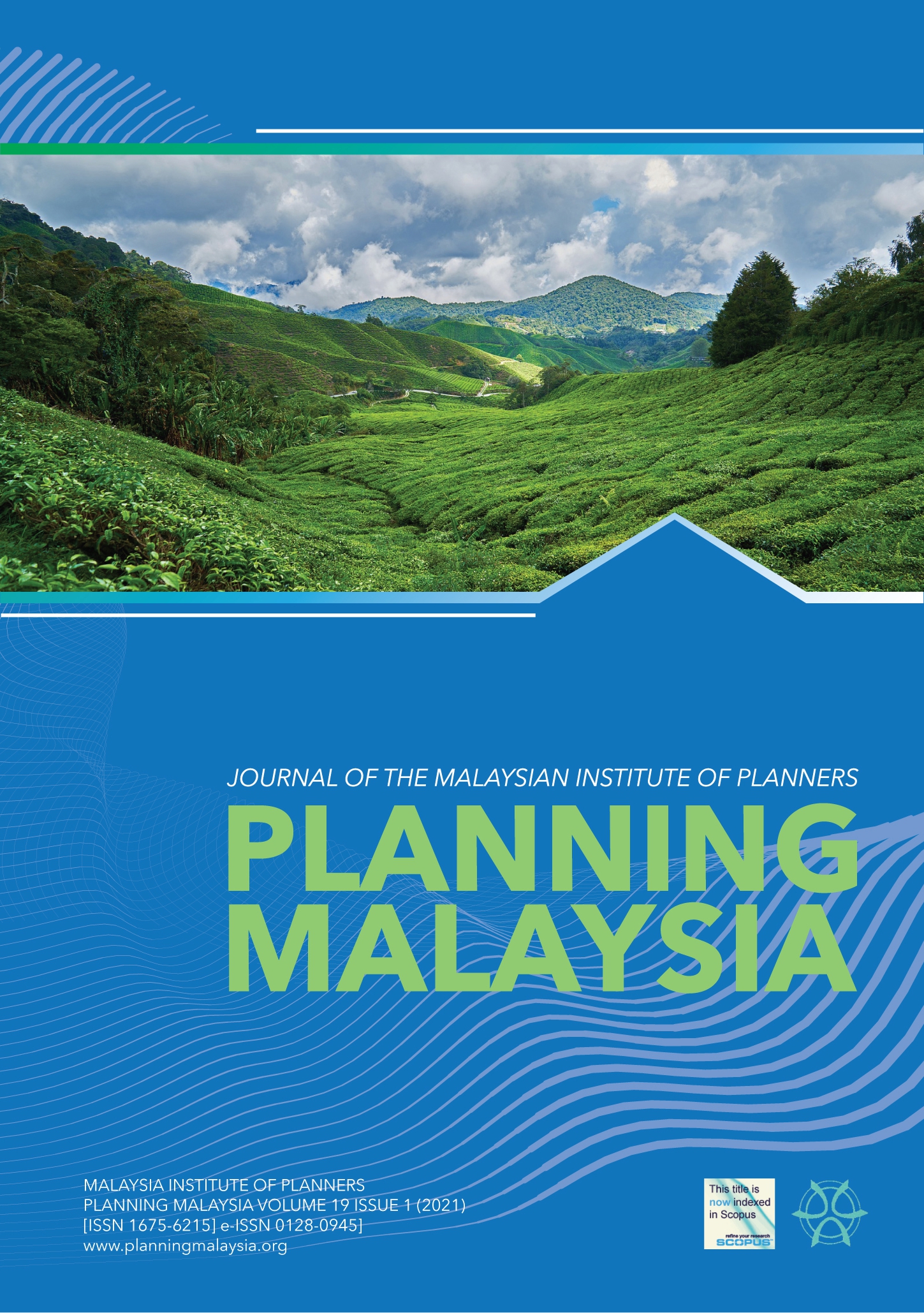					View Vol. 19 (2021): PLANNING MALAYSIA JOURNAL : Volume 19, Issue 1, 2021
				